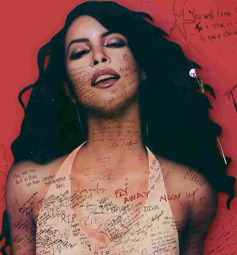 Mural of Aaliyah
